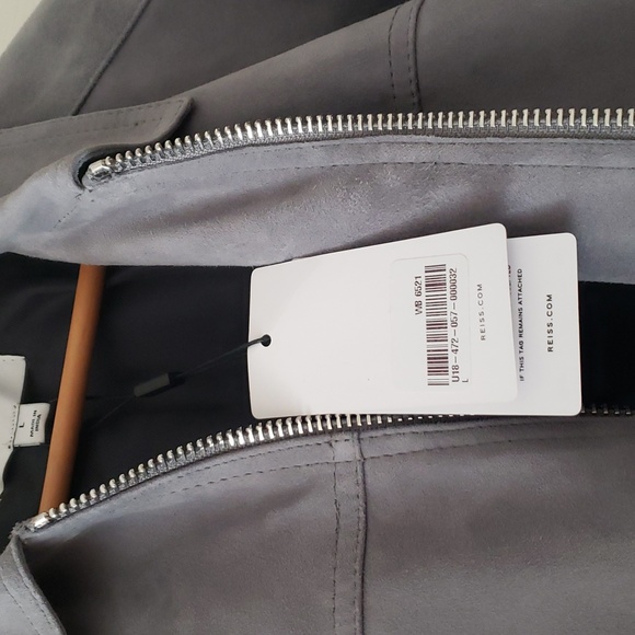 Reiss Riley Suede Jacket - Picture 7 of 15